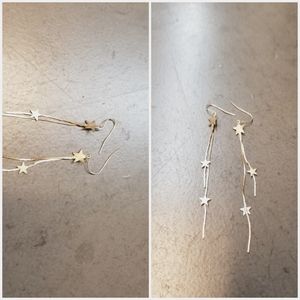 Shooting star earrings